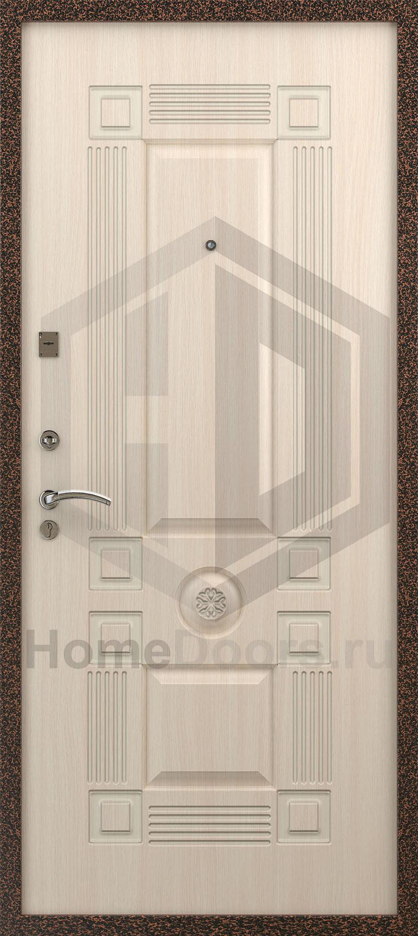 Входная утепленная дверь МДФ "Омега" Норд М фото