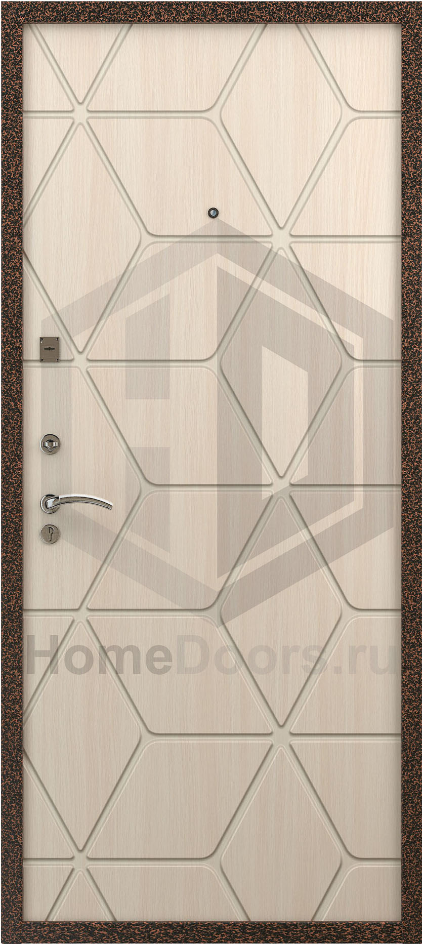 Входная утепленная дверь МДФ "Призма" Норд М фото