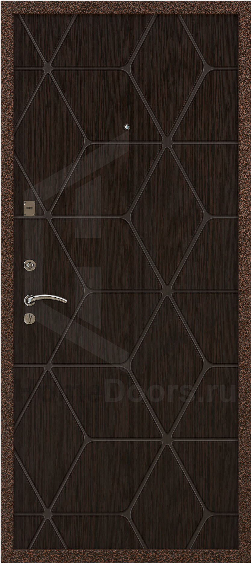 Входная дверь МДФ "Призма" фото