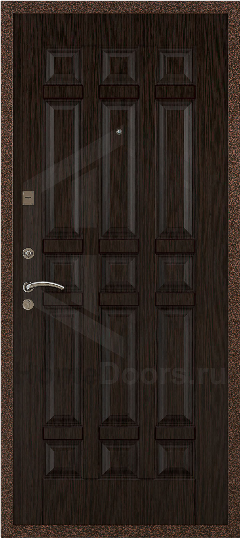 Входная утепленная дверь "Канцлер" Норд фото