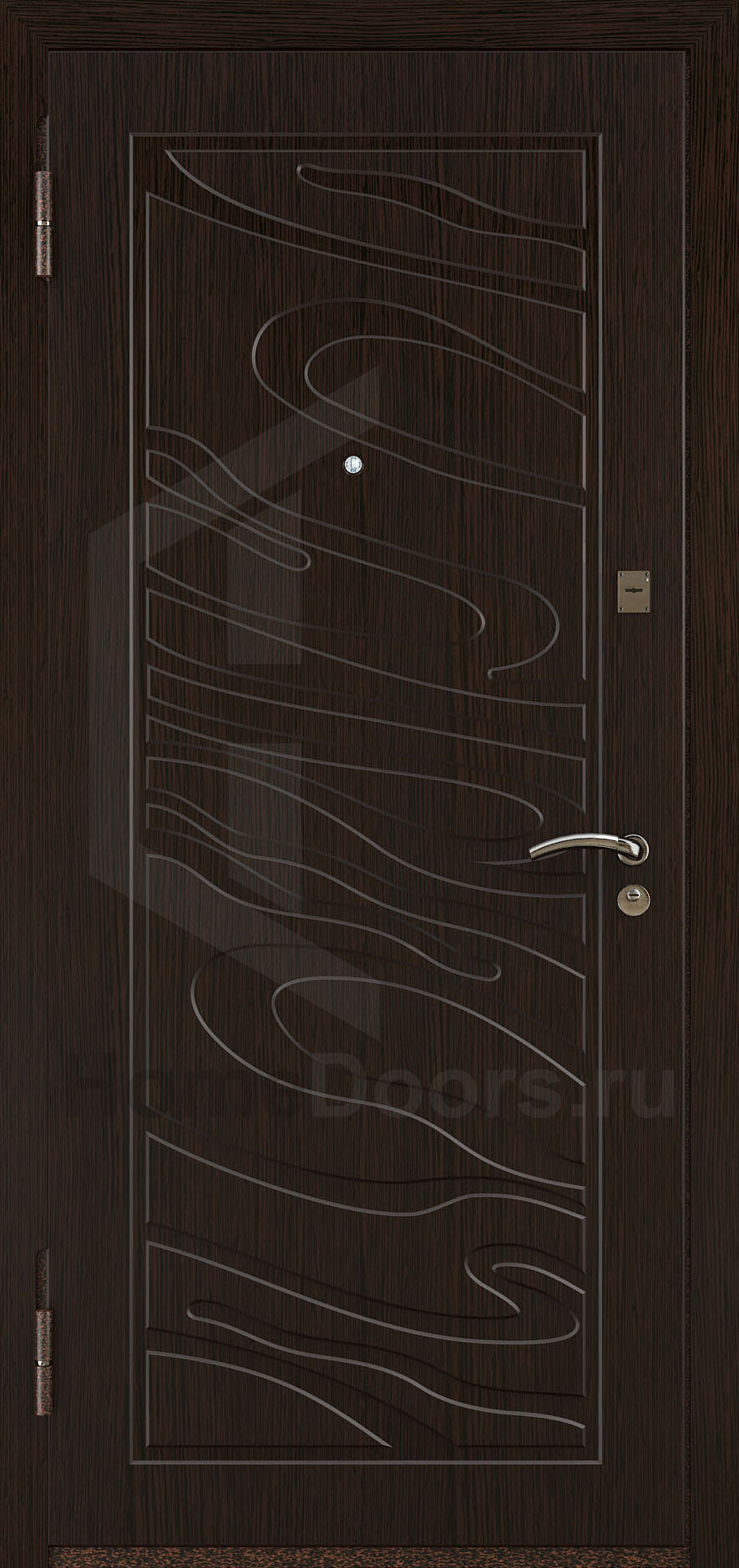 Входная дверь МДФ "Лотос" фото