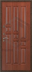 Дверь МДФ для дачи "Капри" Норд М винорит фото
