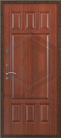 Входная дверь МДФ "Форт" Норд М винорит фото