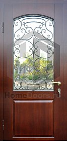 Дверь с ковкой №6 фото