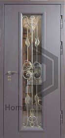 Дверь с ковкой №22 фото