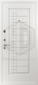 Белая входная дверь Архитектор RAL фото