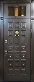 Входная дверь со стеклом № 7 фото