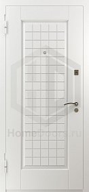 Белая входная дверь Гамма RAL фото