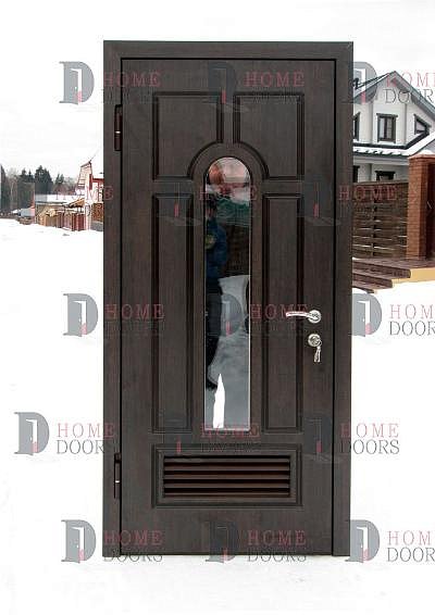 Парадная дверь со стеклом HomeDoors