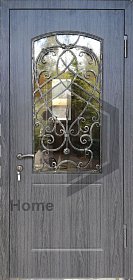 Дверь с ковкой №5 фото