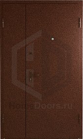 Тамбурная дверь металлическая с двух сторон  фото