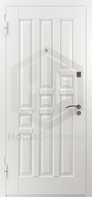 Белая входная дверь Капри RAL фото