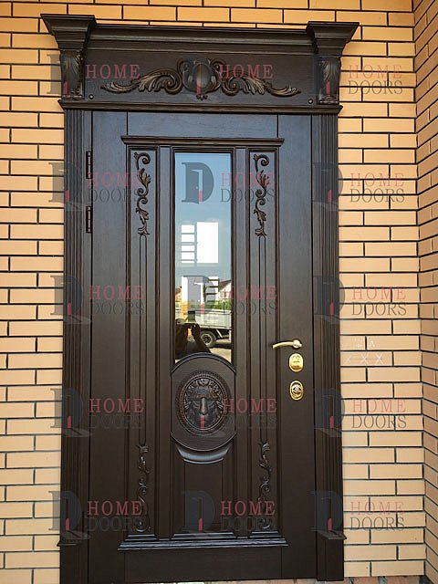 Парадная дверь со стеклом HomeDoors