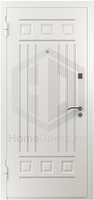 Белая входная дверь Майорка RAL фото